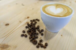 Kaffi fra eget brenneri