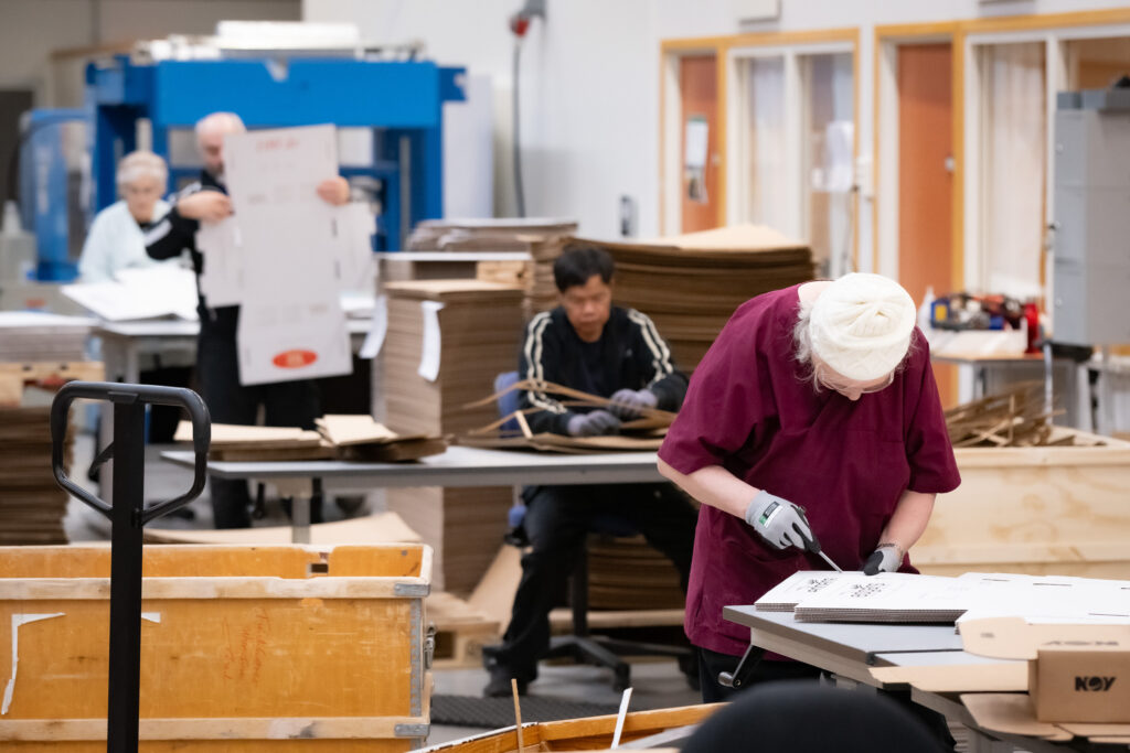 Arbeidere i Rigedalen