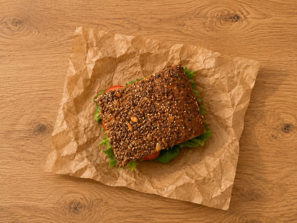 Grov sandwich med kylling og aioli