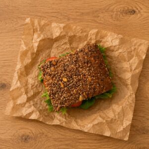 Grov sandwich med kylling og aioli